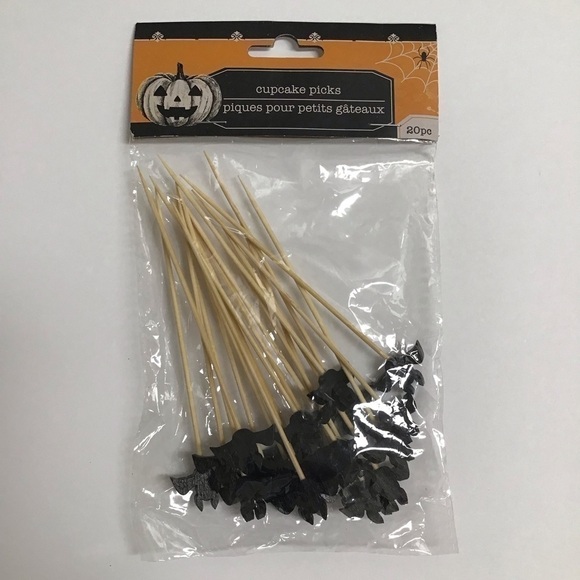 NEW Halloween Coffee Mug I Like My Coffee Wicked Witch Broom Orange Black Picks - Picture 5 of 15